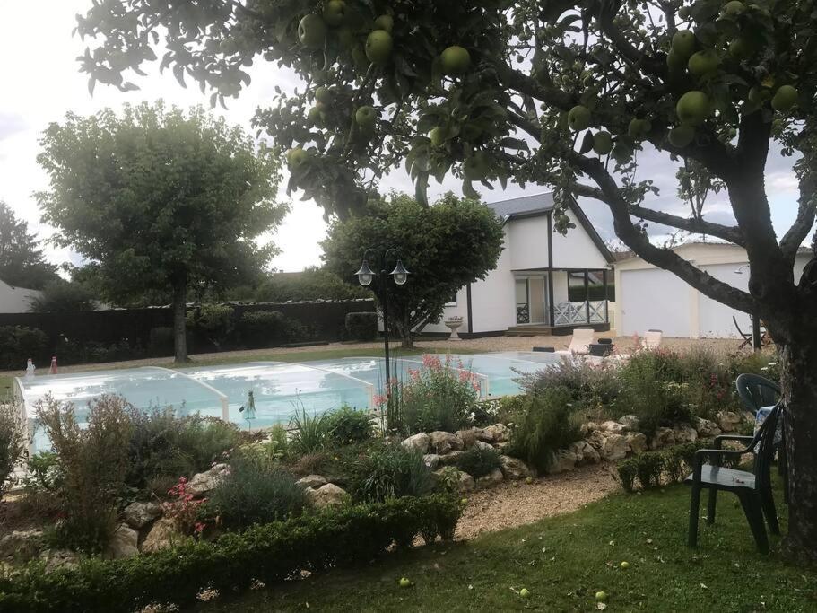 Gite Chalet-Piscine "Belle-Etoile" Touraine Anjou Курсель-де-Туре Экстерьер фото