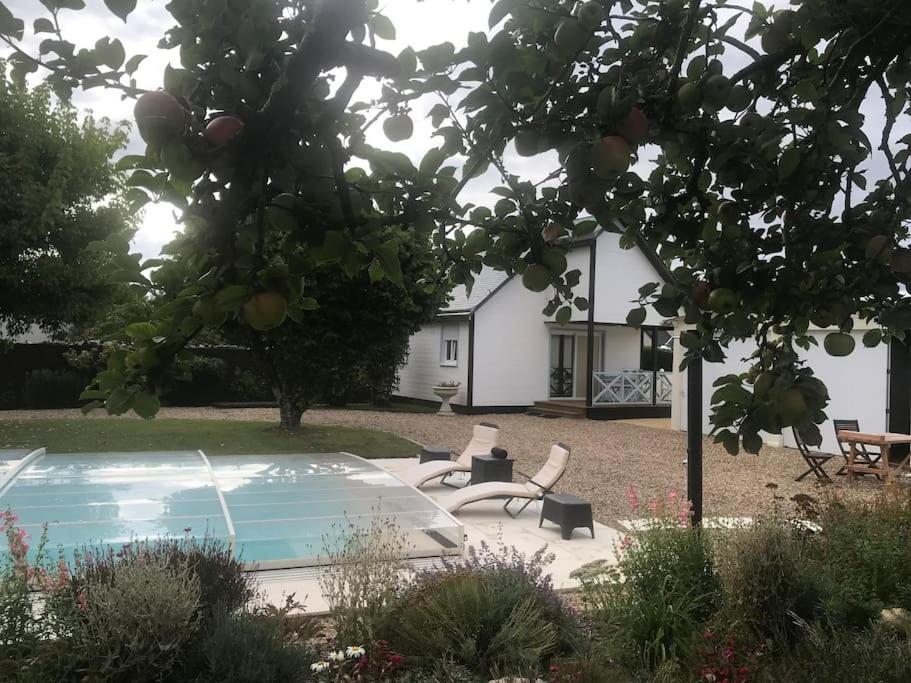 Gite Chalet-Piscine "Belle-Etoile" Touraine Anjou Курсель-де-Туре Экстерьер фото