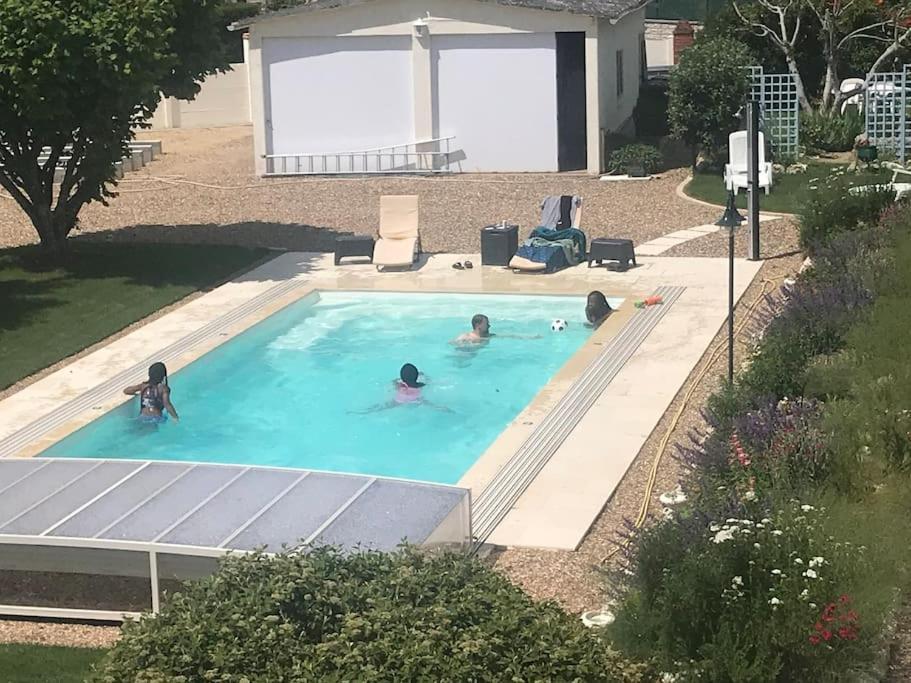 Gite Chalet-Piscine "Belle-Etoile" Touraine Anjou Курсель-де-Туре Экстерьер фото