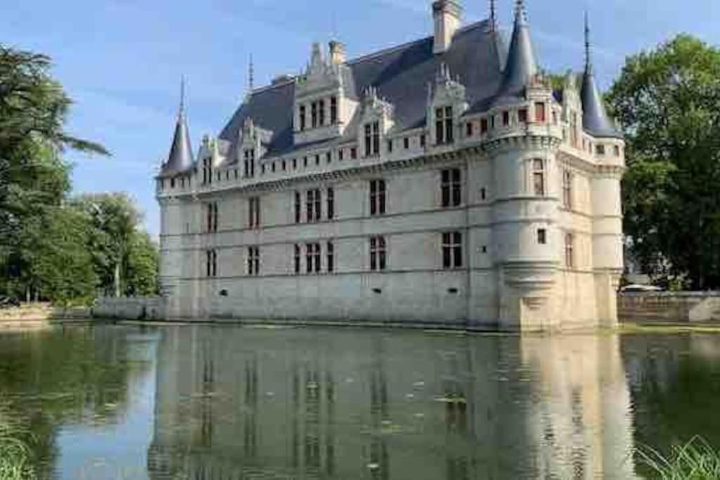 Gite Chalet-Piscine "Belle-Etoile" Touraine Anjou Курсель-де-Туре Экстерьер фото