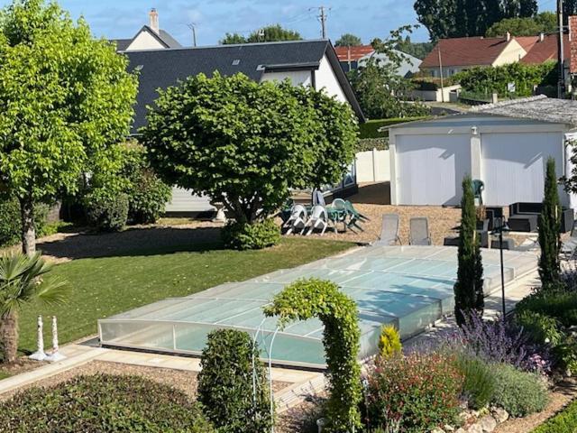 Gite Chalet-Piscine "Belle-Etoile" Touraine Anjou Курсель-де-Туре Экстерьер фото